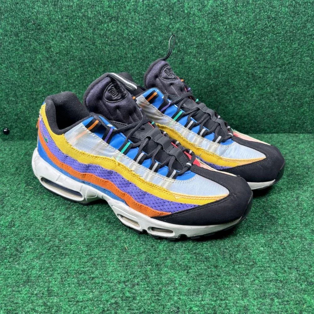 Nike Air Max 95 BHM 2020 Mens Multi Color Black White CT7435-901 Size 11